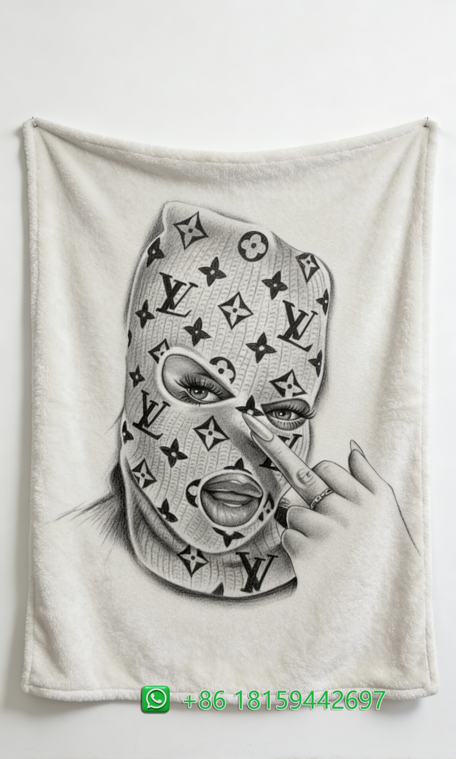 Louis Vuitton Throw Blankets